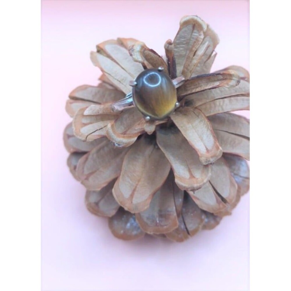 Very Pretty Tiger Eye Ring - Adjustable